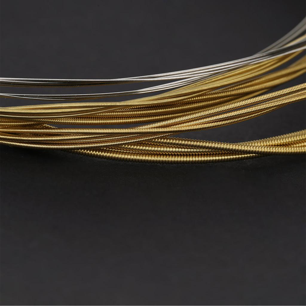 Orphee TX620 6pcs  Acoustic Folk Guitar String Set (.010 .047)  Phosphor Bronze Extra Light Tension