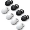 8/10 Pezzi Clip per Pettorale da Gara per Corridori Maratone Fissaggio Pettorale Magneti Facili da Usare Fibbie per Numero di Gara in Bianco Nero