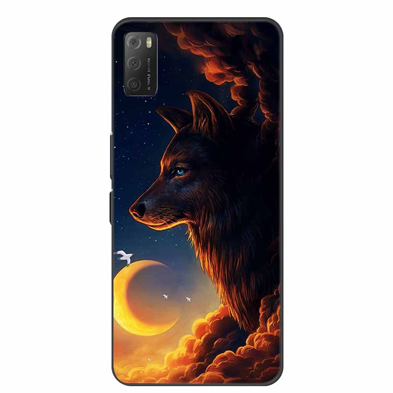 For TCL 20E Cases 20Y 20S 20B 20L Fashion Soft TPU Silicone Cartoon Phone Cases For TCL 20Y Cover Bumpers Fundas 20 E TCL 6125F