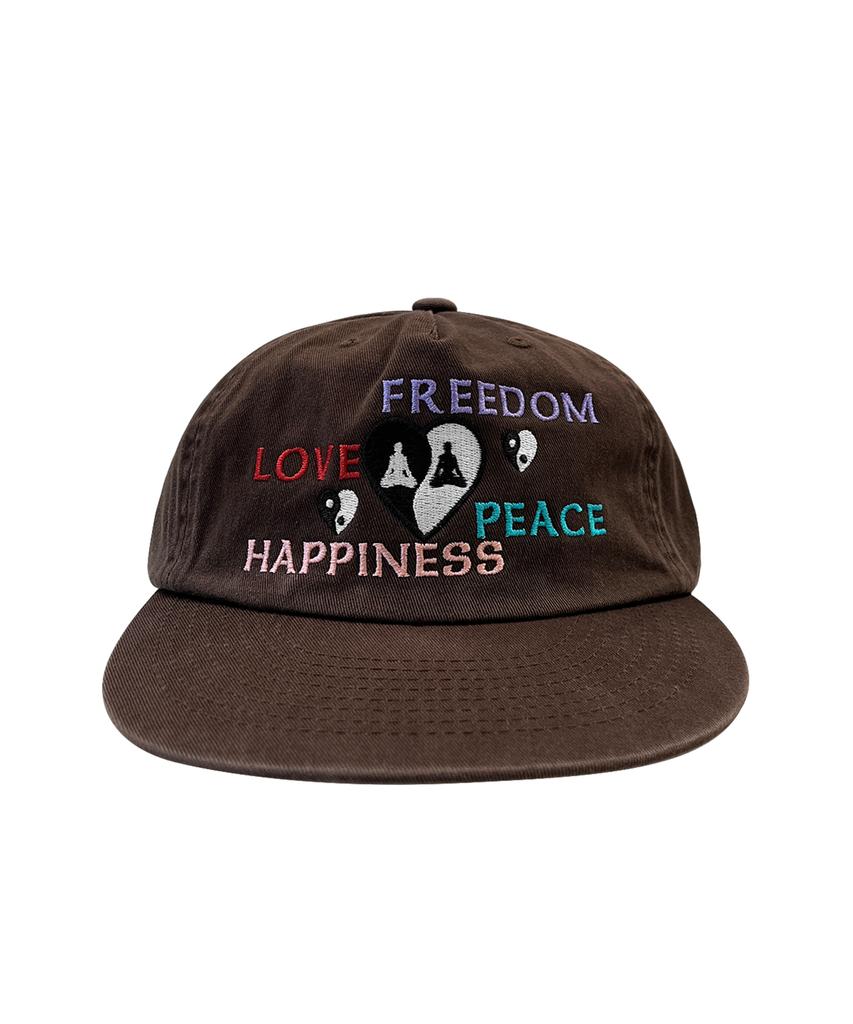 BHAVANTU Love Freedom Peace Happiness Cap (2 Colors)