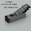 1pc 98ft/164ft Mini Portable Laser Measure With Alloy Housing Design, Backlit Display & Pythagorean,  Can Measure Multiple Modes