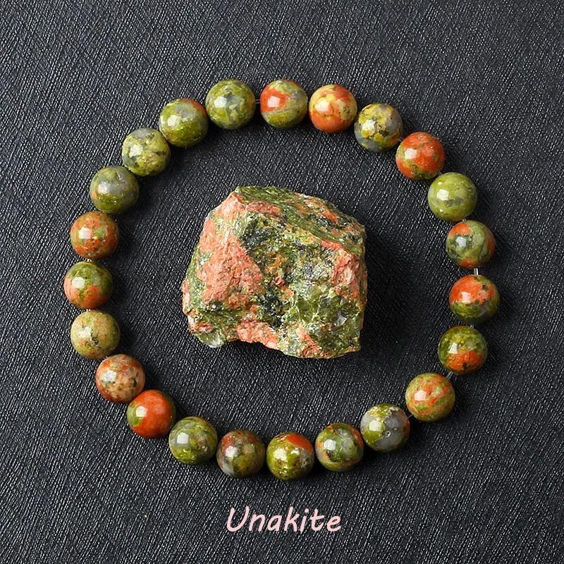 8mm Beads Fluorite Bracelet with Natural Stones Charm Jewelry for Women Yoga Meditation Healing Energy Bangle for Man Gift