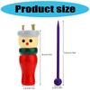 Knitting Tool Set Wooden Knitting Doll Craft Set with Crochet Hook For Create DIY Bracelets Necklaces Decorations