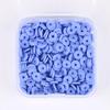 500pcs 6mm Clay Beads Slice Polymer Clay Spacer Beads Chip Disk Round Heishi Beads For Jewelry Making DIY Handmade Accessories