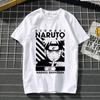 Cotton Top Japanese Anime Naruto Tshirt Graphic Boys Tshirt Shortsleeved Top Sasuke Childrens Clothes Comic Merchandise