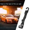 Portable Car Back Storage Hooks Seat Headrest Hanger Adjustable Length Flexible Compactness for Groceries Bag Handbag