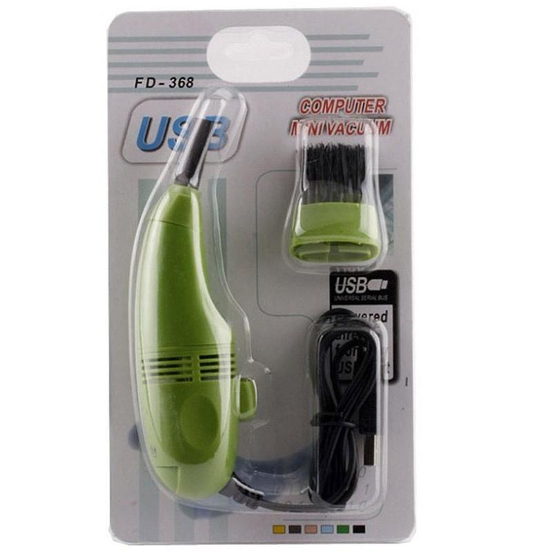 1 buc. Curățător aleatoriu de tastatură Mini aspirator USB pentru praf pentru computer laptop PC