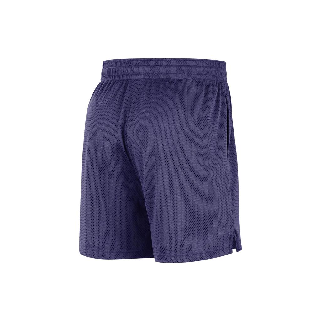 Nike NBA Mesh Shorts Loose Letter Print Drawstring Casual Shorts Men Shorts Purple FB3748-566