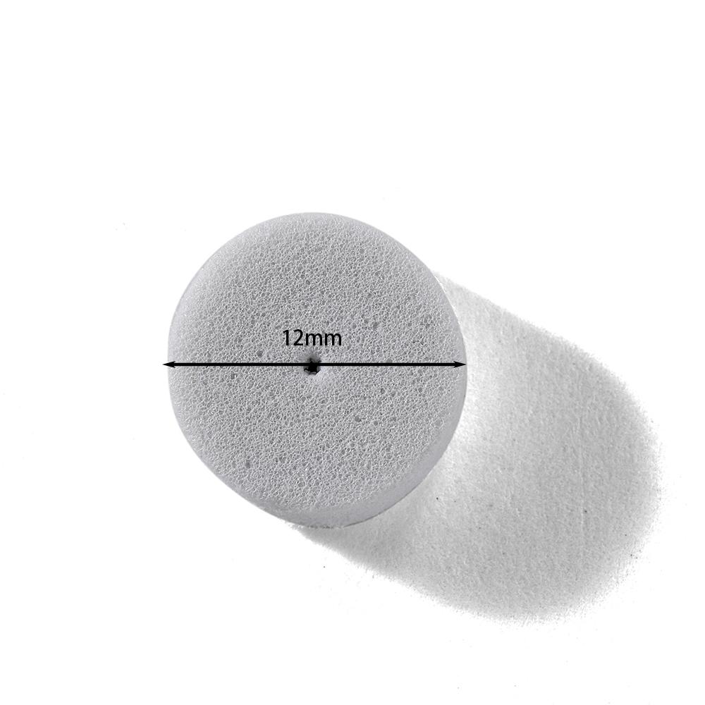 200/500 Stück 12mm Ohrstecker Schaumstoff Stoßfest Anti-Druck-Pads Ohrringe Karte Schutzmatte für DIY Ohrring Schmuckherstellung Zubehör