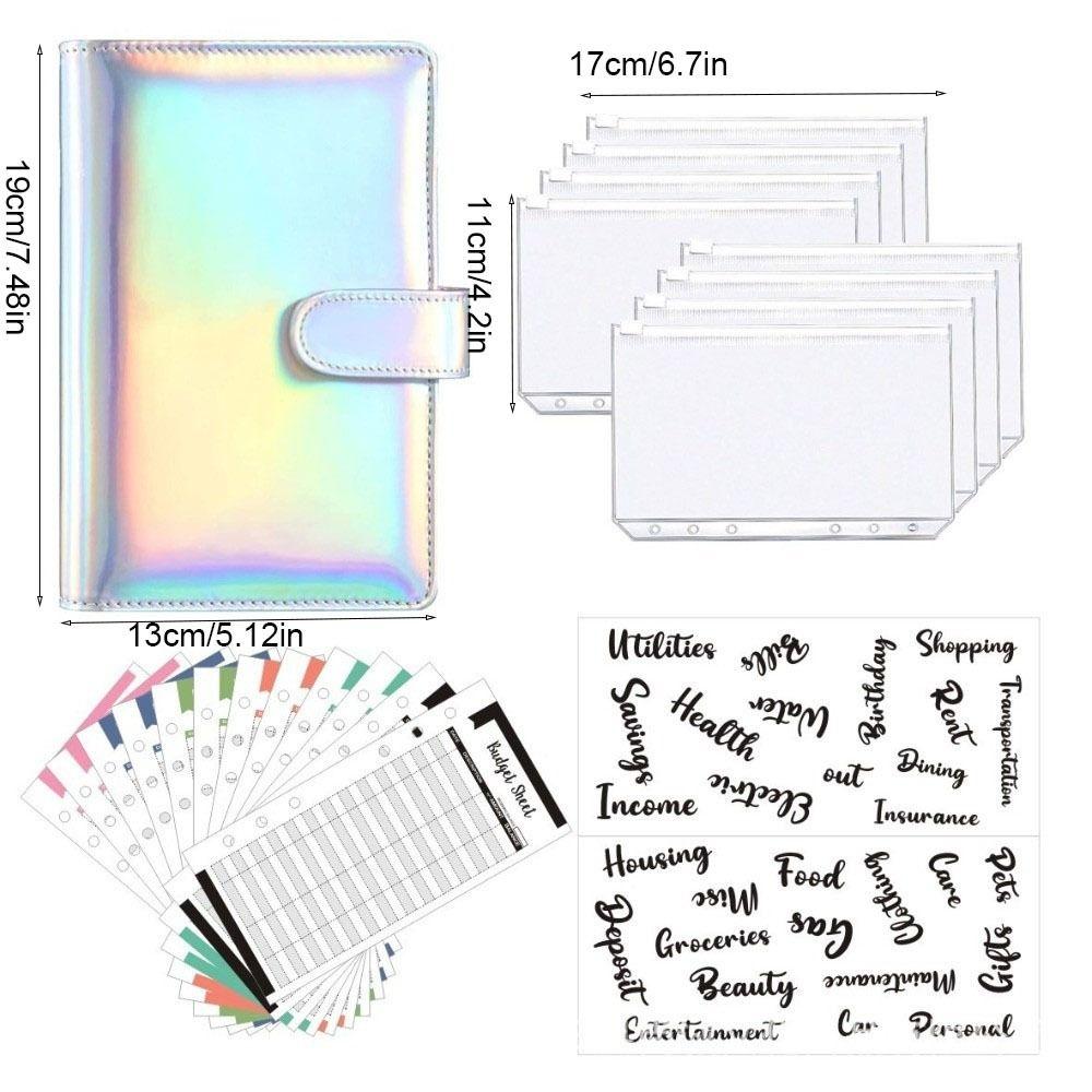 Cash Budget Budget Binder Colorful Money Saving Binder  Office Stationery Supplies