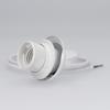 Câble électrique pour lampe - kwmobile - e27 - 2x - blanc - 60w - intérieur