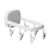 Punch-Free Wall-Mounted Folding Clothes Drying Rack for Indoor and Balcony Use