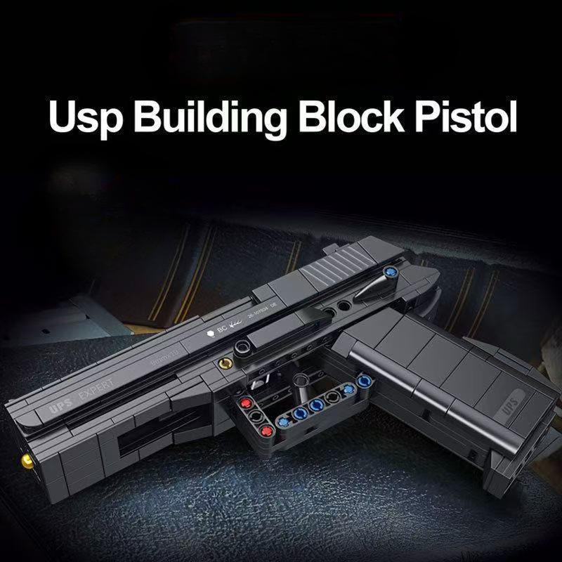 

Вторая Мировая Война PPK Пустынный Орел Военная Симуляция M92 Пистолет USP Модель Оружия Строительные Блоки Набор Игрушки для Детей Мальчик Дети Подарки