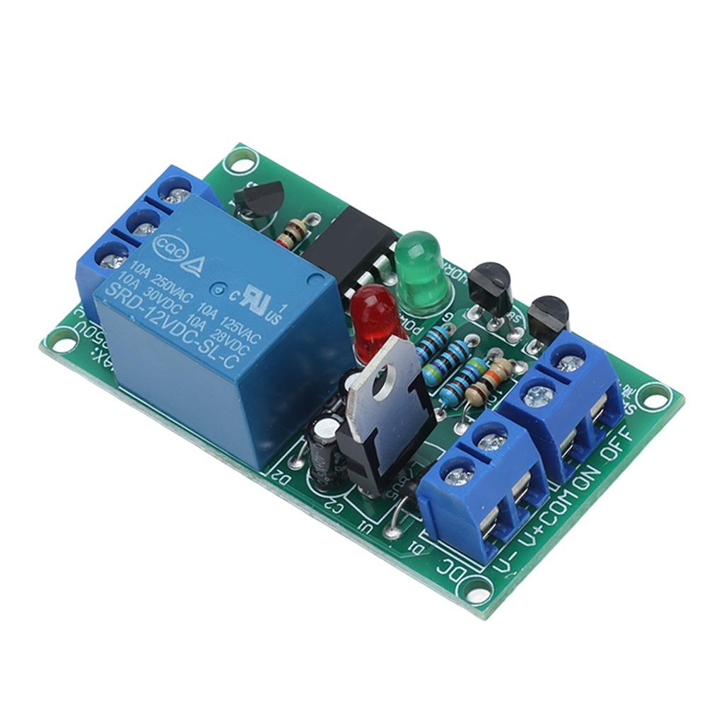 K71RS 12V Relay Module High Level Trigger 2 Button Switch Relay Power Switch Board DC 12V 1 Channel 2 Button Switch Relay Module