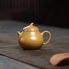 Chinesische Yixing-Teekanne aus violettem Ton, handgefertigt, wunderschöne Teekanne in niedlicher Auberginenform, Haushalts-Teegeschirr, Zisha-Teeset, 80 ml