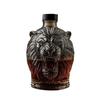 Caraffa Infusore Whiskey 'Lion's Roar' Transfrontaliera con Design a Testa di Leone