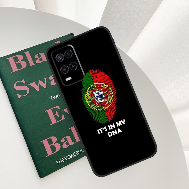 

Portugal Flag Case For Oppo A54 A74 A94 A54S A57S A15 A16 A17 A52 A72 A76 A96 A58 A78 A98 A77 A5 A9 Cover OPPO A54 4G