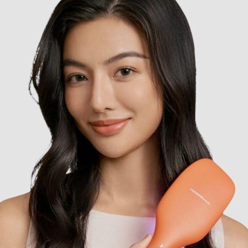 Pearl Care Touch Beauty Scalp Massager, Hair Loss Care Manager, Negative Ion Hair Care Device, Orange