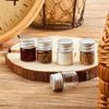 Mini Glass Bottles with Aluminium Cover Spice Jars Powder Jewelry Storage Bottles DIY Craft Party Favors Decoration Containers