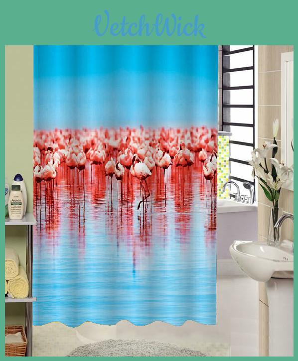 Rideau de douche luxueux 3D imperméable en polyester avec motif élégant à couronne rouge