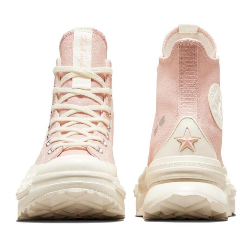 Converse Run Star Legacy CX Comfortable and Versatile High Top Espadrilles Unisex Pink