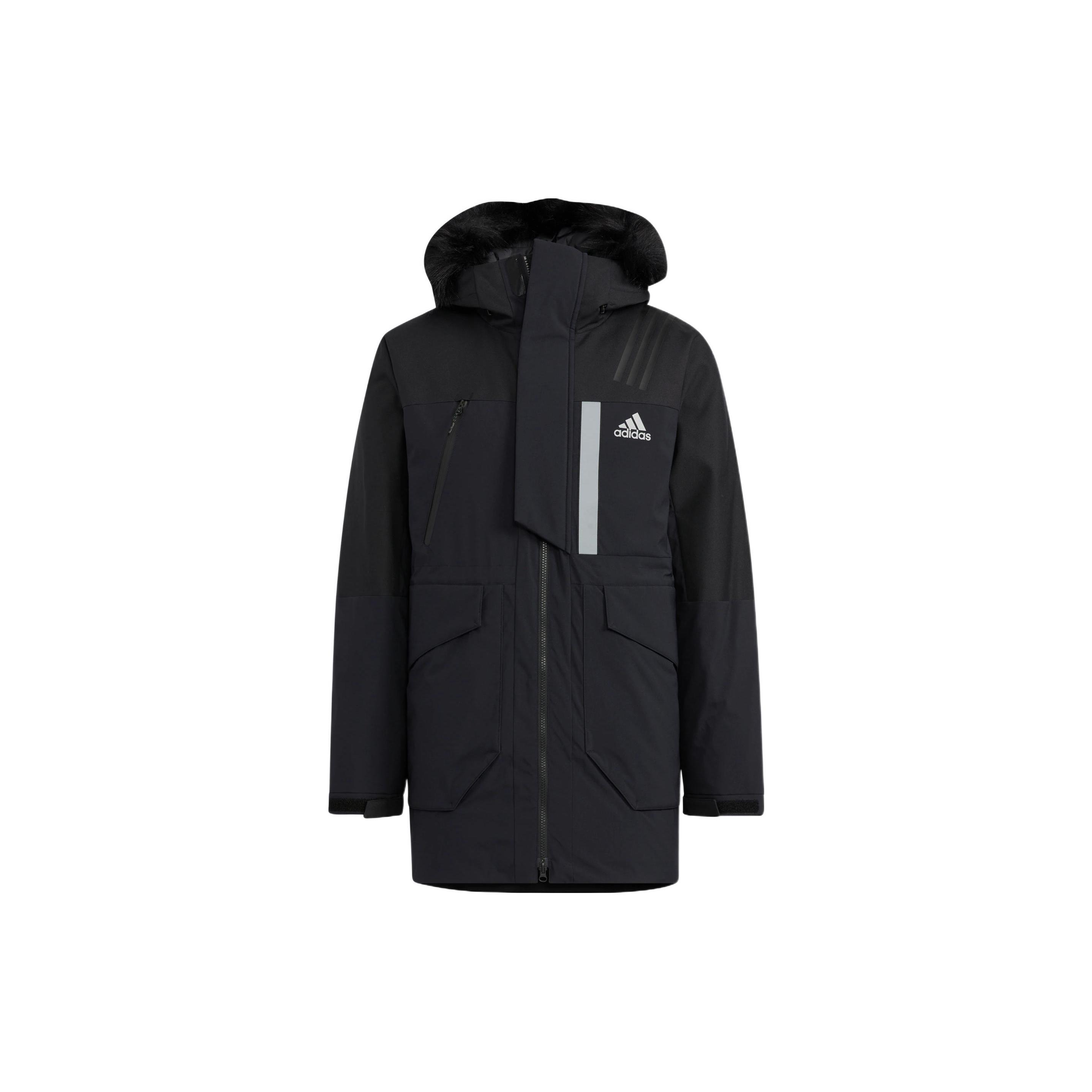 Пуховик Adidas Унисекс Черный HR5232 A/XS