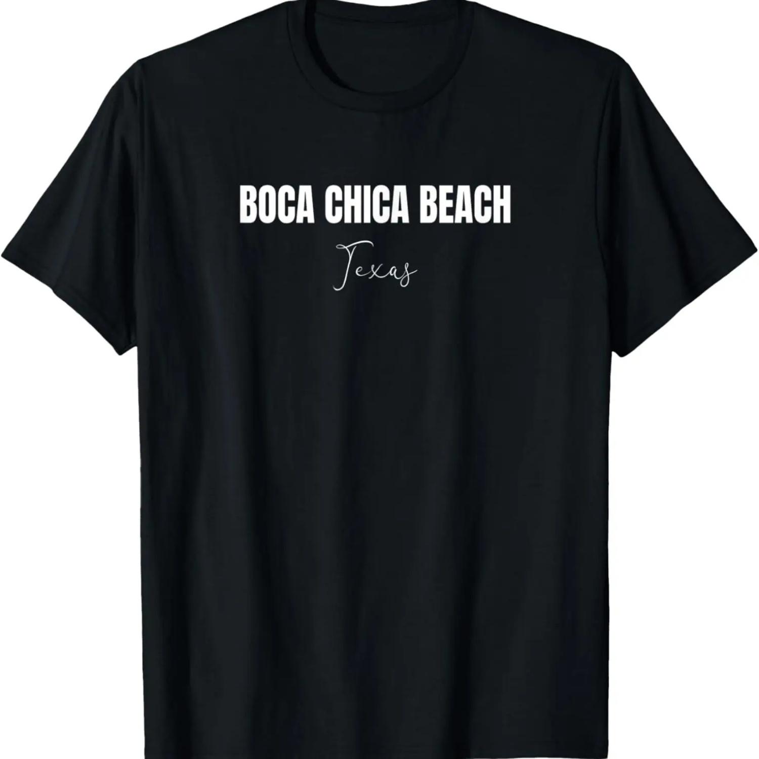

Boca Chica Beach, Texas T-Shirt S чёрный