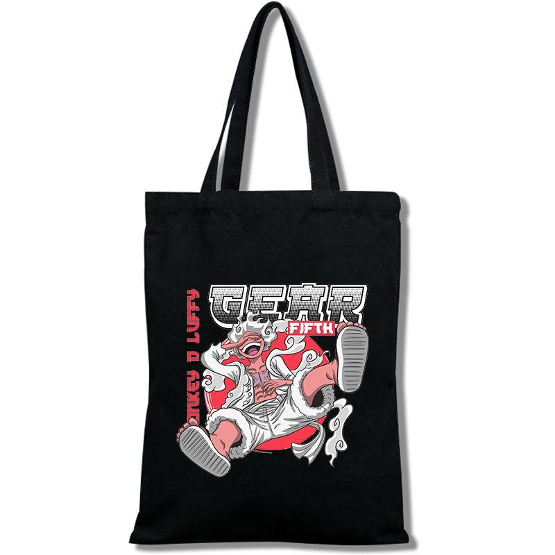 One Piece Nika Form Printed Canvas Bag