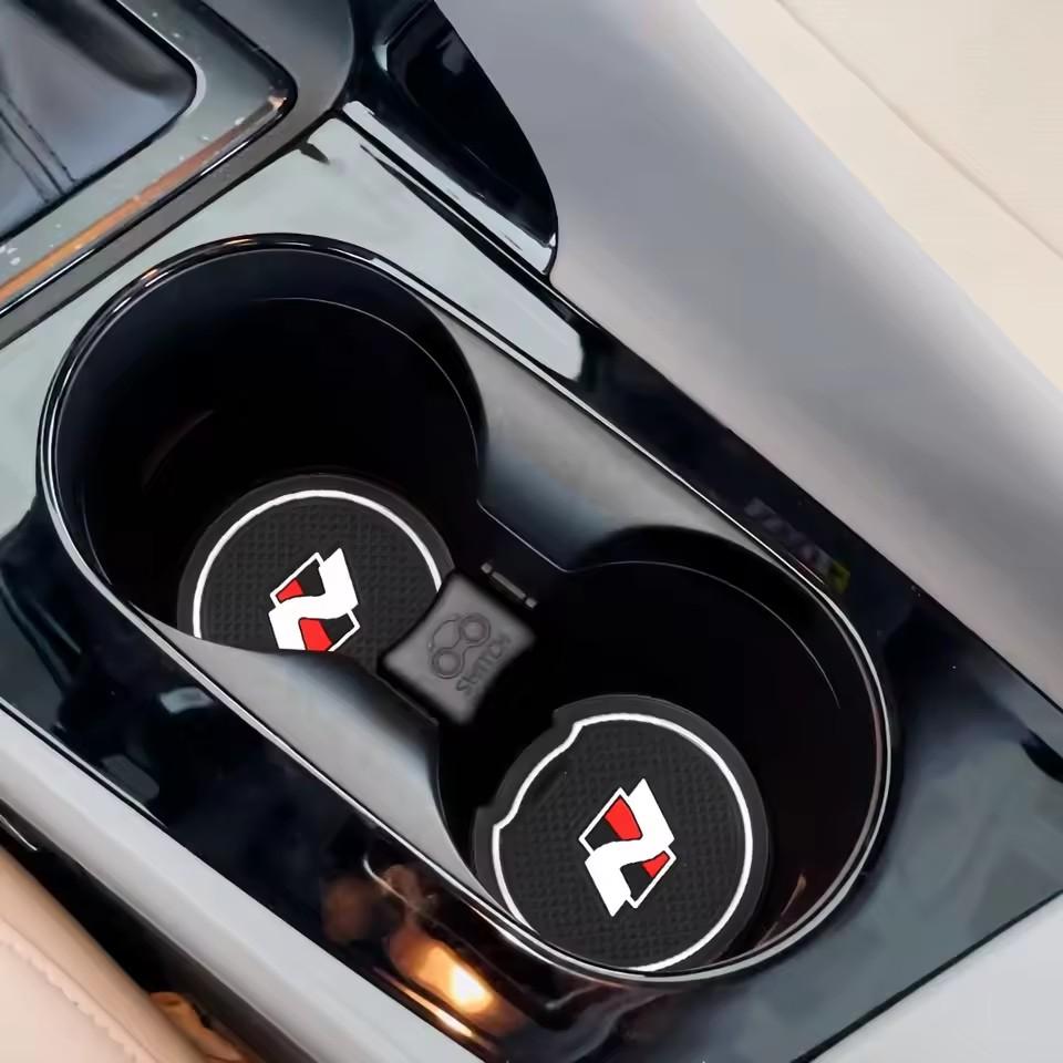 for Hyundai Elantra AVANTE 2025 2025 N Sports Style Gate Slot Mat Cup Holder Coaster Door Groove Pad Interior Accessories
