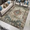 Persian Carpet Retro Ethnic Style Living Room Carpet Fully Covered Carpet Sofa Tea Table Carpet
