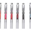 Pentel Ballpoint Pen Gel Ink Energel Infree 0.5mm Clear Shaft BLN75TL-10 10 Colors