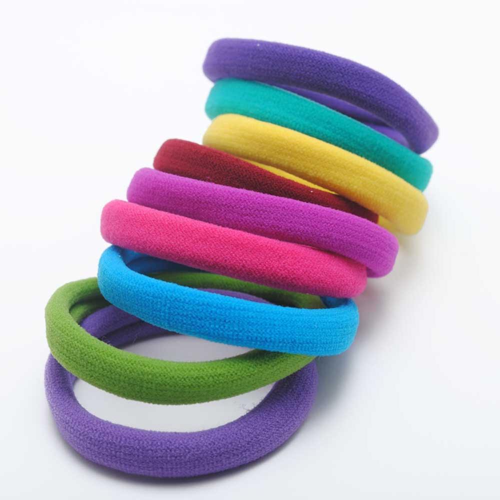 12Pieces Women Elastic Hair Bands Seamless Tie Big Hair Scrunchies Heavy Hair Gum Hair Accessories Birthday Gift Hair Holder