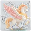 Horse Silicone Molds Flying Horse Fondant Mold Cake Decorating Tools Cupcake Topper Chocolate Candy Craft Gum Paste Polymer Clay