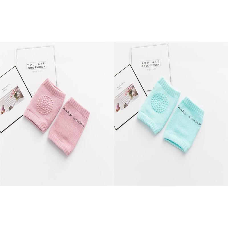 1/2 Pair Baby Knee Pad Kids Safety Crawling Elbow Cushion Infant Toddlers Baby Leg Warmer Knee Support Protector Pads