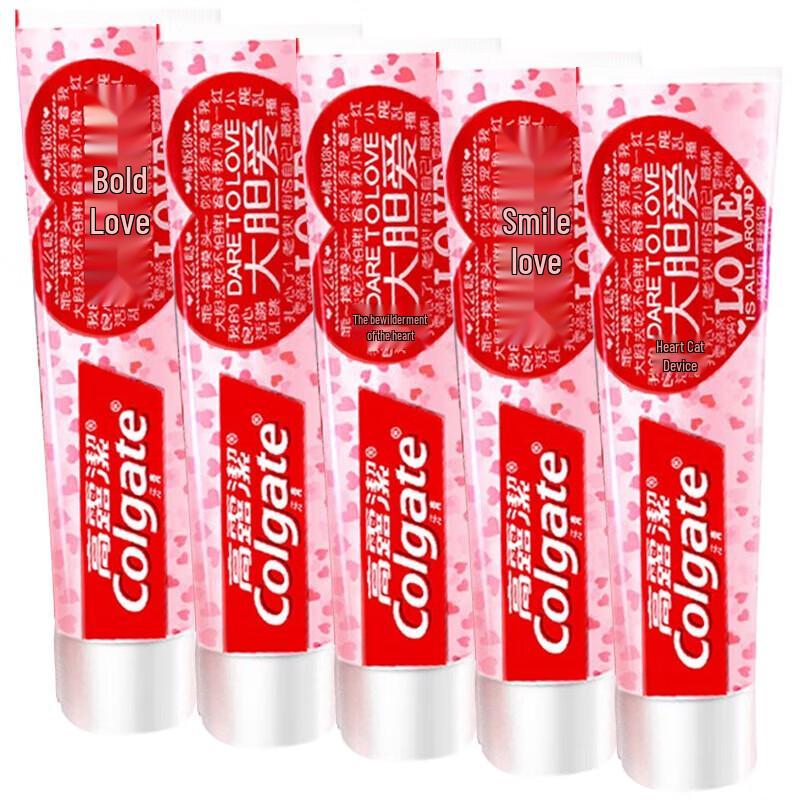 Colgate Bold Love Red Lip Limited Edition Toothpaste