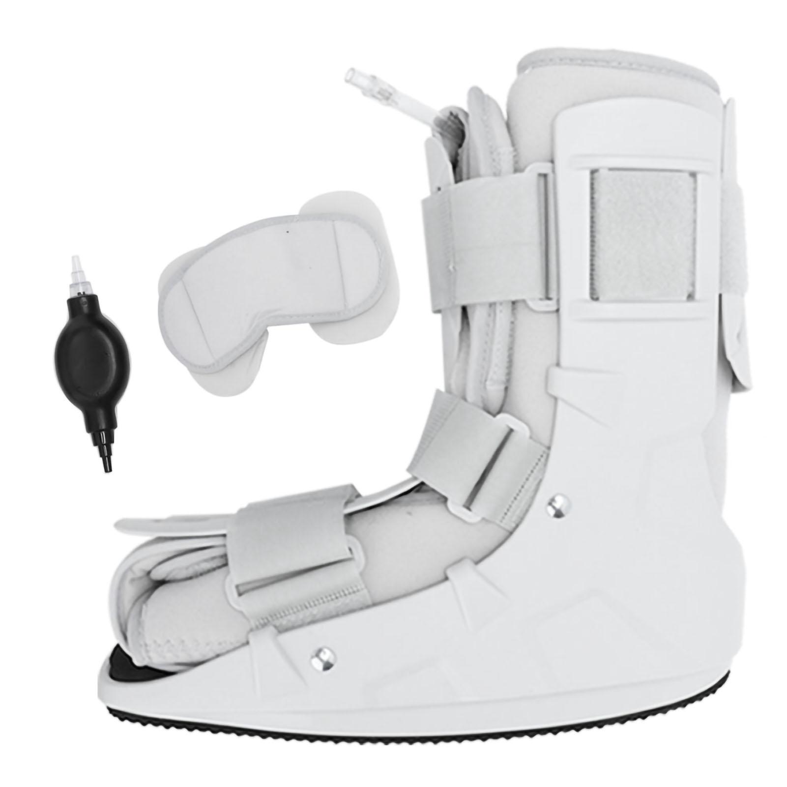 

Foam Pneumatic Walking Boot Ankle Strap Support Foot Orthosis Plantar Splint Brace S 32-38