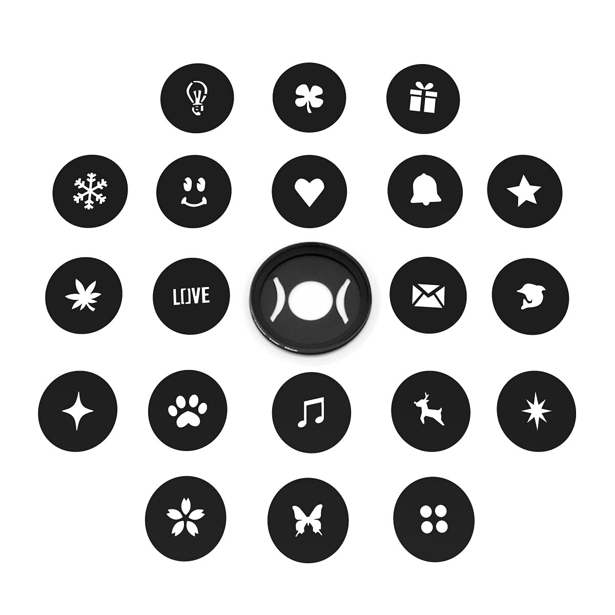 

Фильтр GIZMON Bokeh Freedom Filter 20 52 мм, позволяющий снимать красивые огни боке -