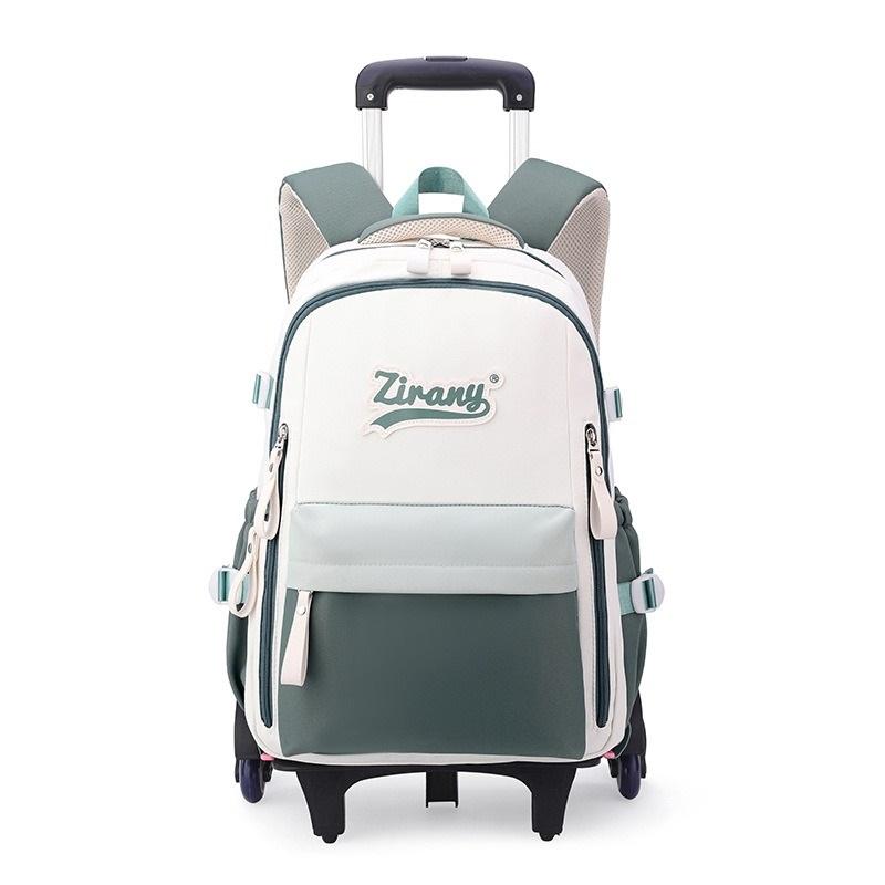 Geantă școlară cărucior Campus cu 6 roți ZRY1269