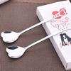 6 Pcs Stainless Steel Heart Shape Coffee Spoon Kitchen Accessories Dessert Sugar Stirring Spoons Teaspoon Dinnerware