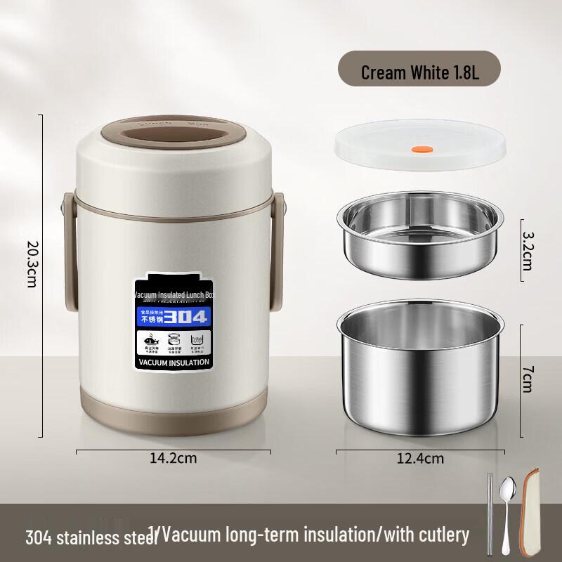 Stainless Steel Multi-layer Insulated Lunch Box