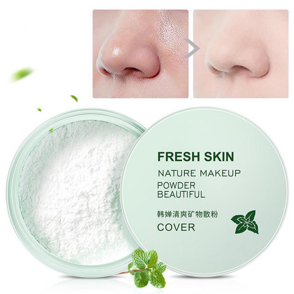 Refreshing Cosmetic Translucent Foundation Finishing Loose Powder Face Makeup