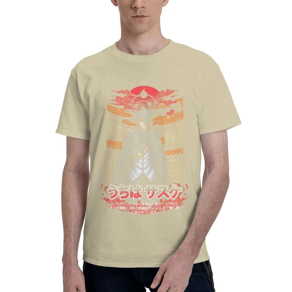 Anime Naruto Unisex Tshirt Clothes Humor Tee Shirt Short Sleeve Fugees 100 Cotton