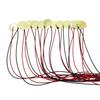 15Pcs Guitar Piezo Pickup Transducers Direct Supply 27MM Copper Sheet Buzzer Contact Microphone Transducer Disc