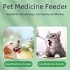 3pcs Tablets Liquid Medicine Dispenser Dog Pill-Feeder Applicator Tool Effortless Safe Liquid Feeding Dispenser Precise Dosing