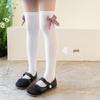 Children's Bow Princess Long Socks - Mid-Calf, Over-the-Knee, Autumn/Winter