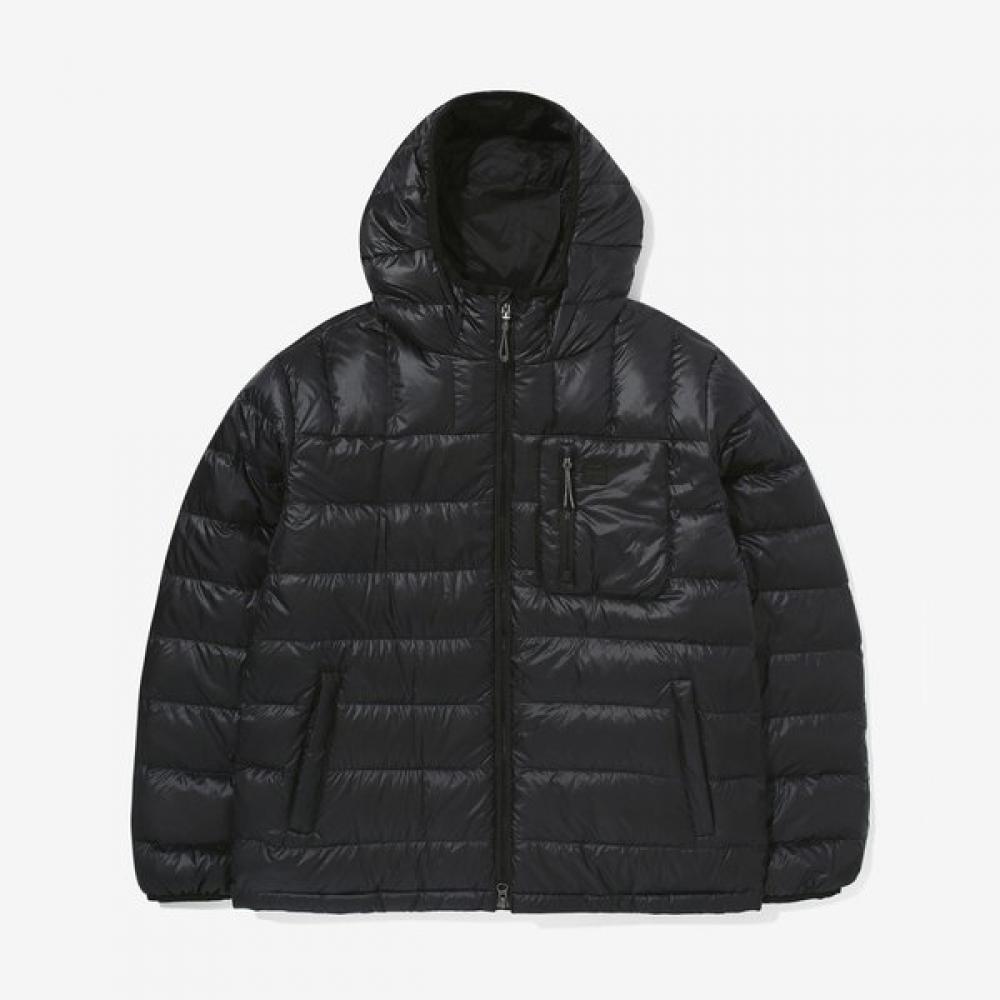 

Fila Glossy Ripstop Lightweight Down Hooded BLACK/110