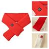 USB Rechargeable Electric Heated Scarf for Winter Warmth with 3 Adjustable Temperature Setting Neck Warmer Heater Wrap