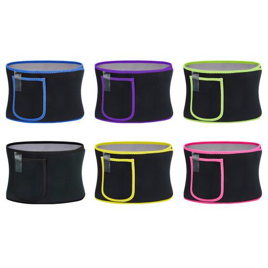 Pasový zastřihovací pás s kapsou na telefon Prodyšný Stretch Kontrola bříška Zeštíhlení břicha Zábal žaludku Potítko Pás Cvičení Fitness vybavení