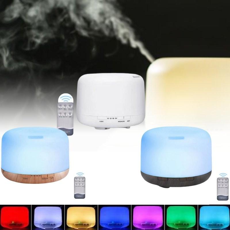 Electric Air 500ml Diffuser Aroma Oil Humidifier Led Light Relaxing Better Sleep