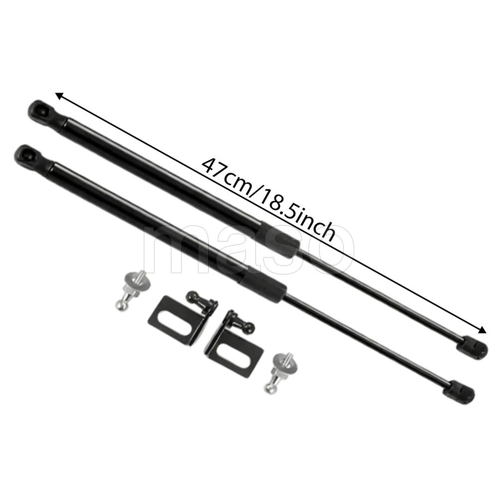 Car Front Left and Right Bonnet Hood Lift Support Shock Struts For Volkswagen Golf 8 MK8 2020 2021 2022 2023 2024 2025
